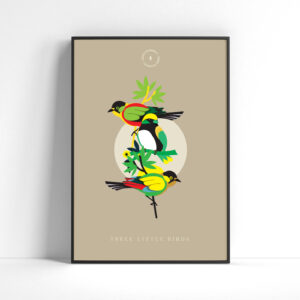 Three Little Birds Poster