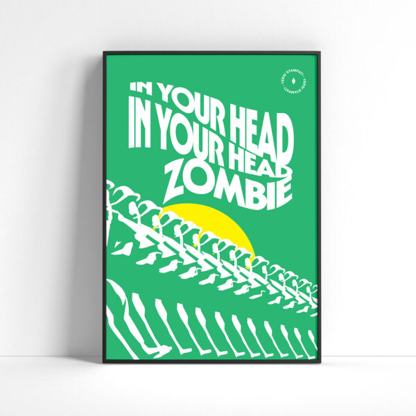 Zombie The Cranberries Poster